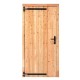 Enkele dichte deur Red class wood 100x205 cm LD K065312